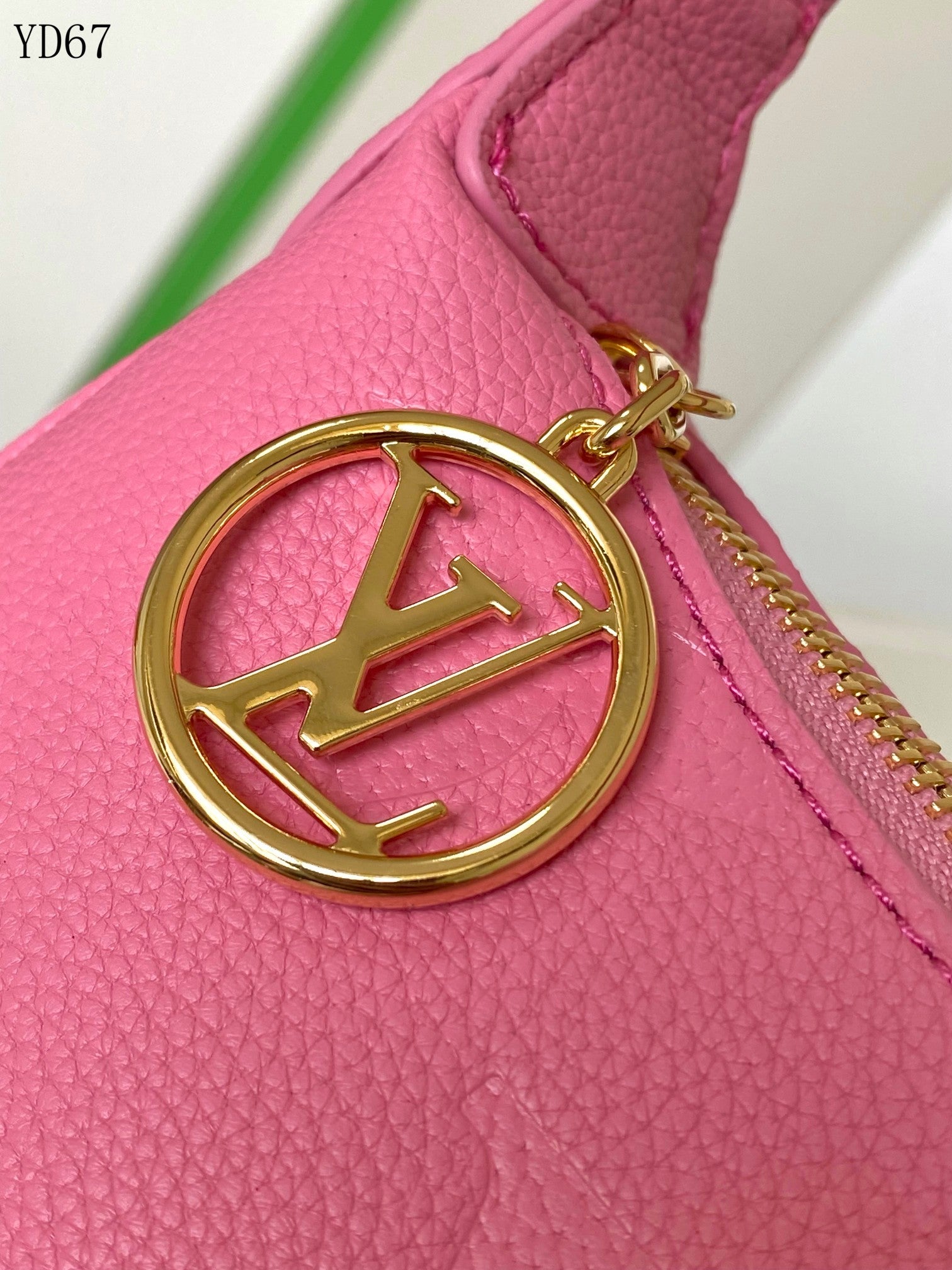 Louis Vuitton Monogram Empreinte Pink Shoulder Bag 20Cm M82391