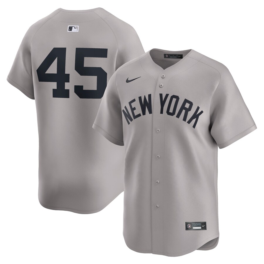 Gerrit Cole New York Yankees Away Limited Player Jersey Gray