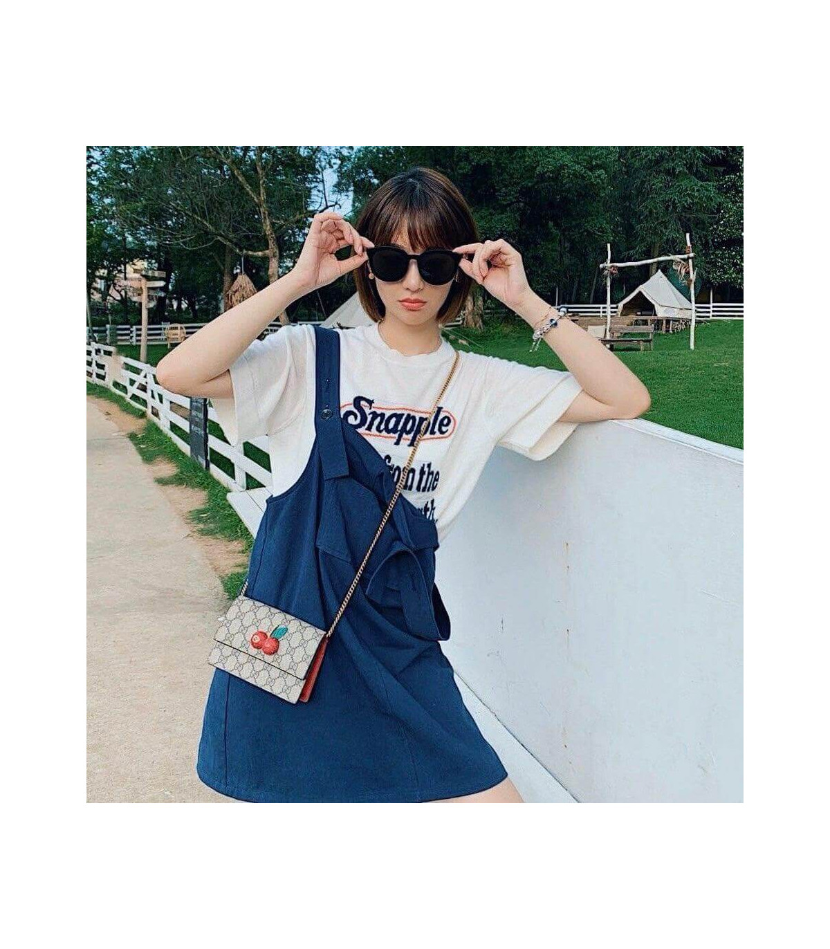 Gucci GG Supreme Mini Bag With Cherries