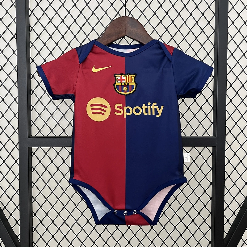 2024-25 Baby Barcelona Home Football jersey