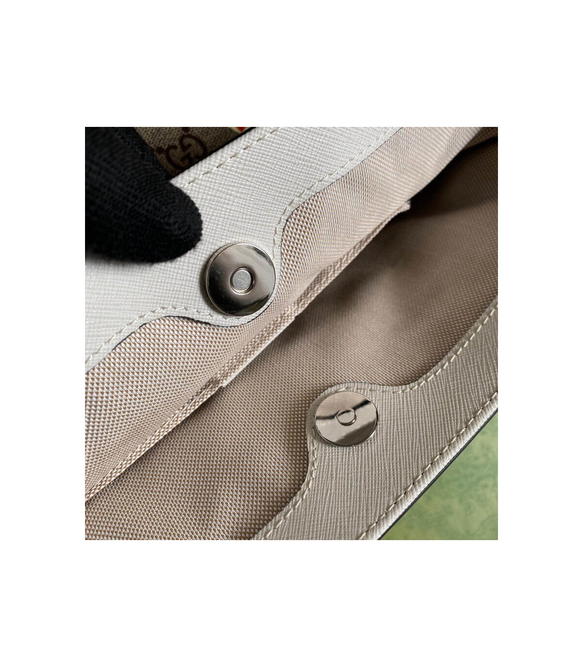Gucci Children’s GG Heart Apple Pattern Tote