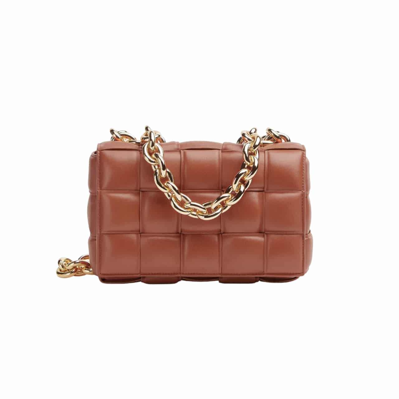 Bottega Veneta Chain Bag In Maple 26Cm