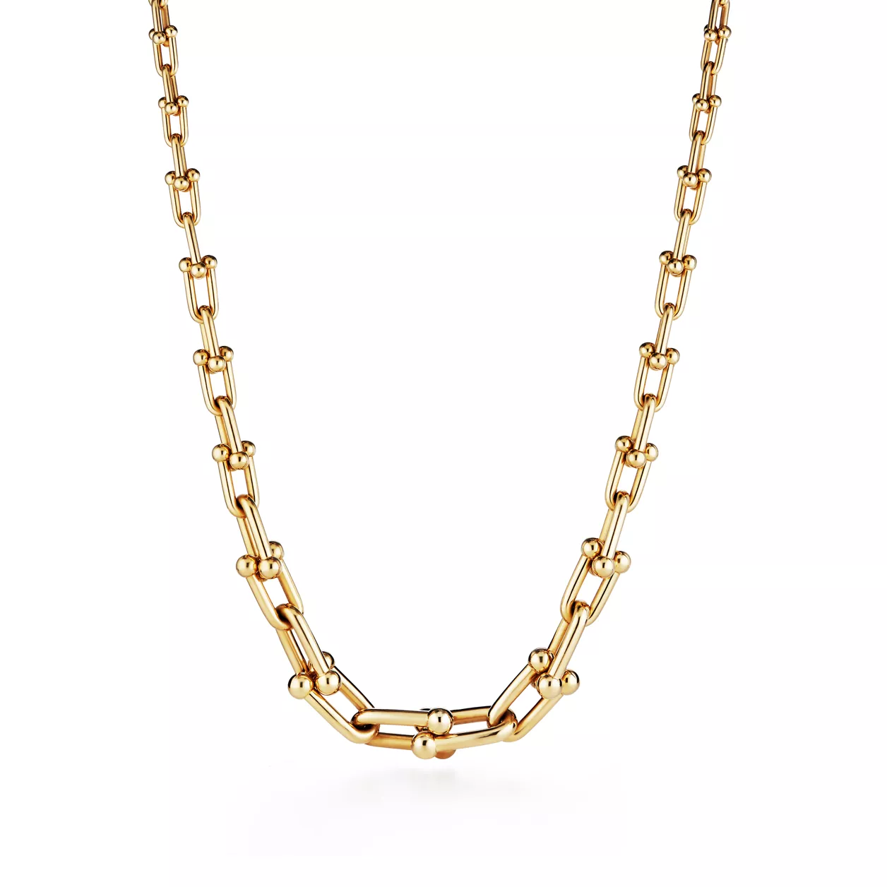 Tiffany 38086766 Hardware Graduated Link Necklace