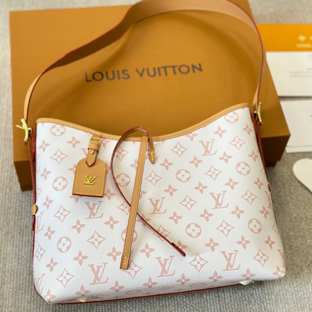 Louis Vuitton Carryall PM Bag Pink 30Cm