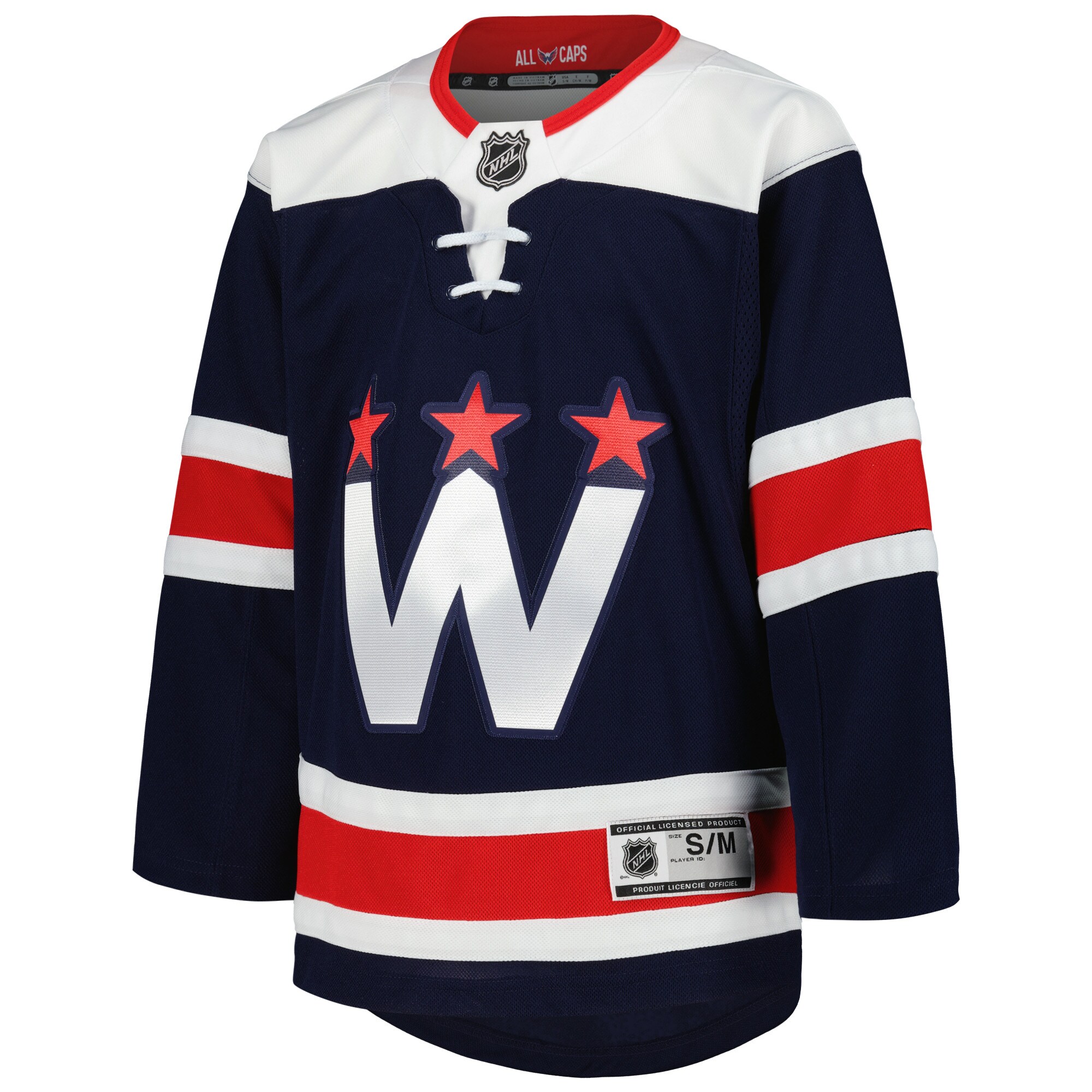 Washington Capitals Youth 2020/21 Alternate Premier Jerseys – Navy