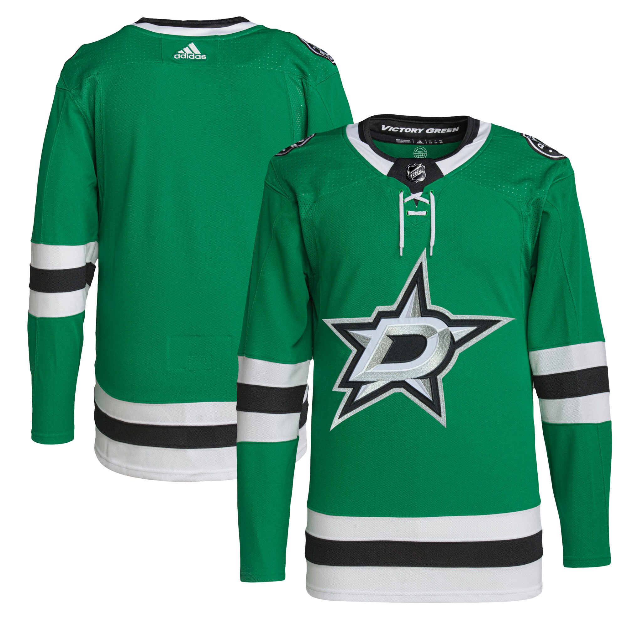 Dallas Stars adidas Men’s Home Primegreen Authentic Jersey – Green