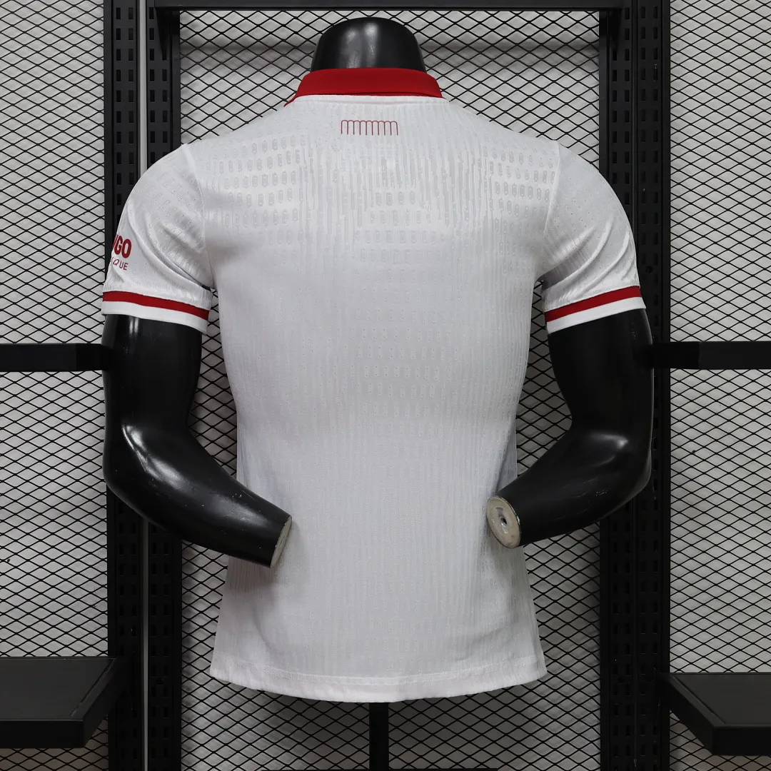 2026/27 Ligue 1 Monaco Team Home Football Jersey Player Version - JerseyFun