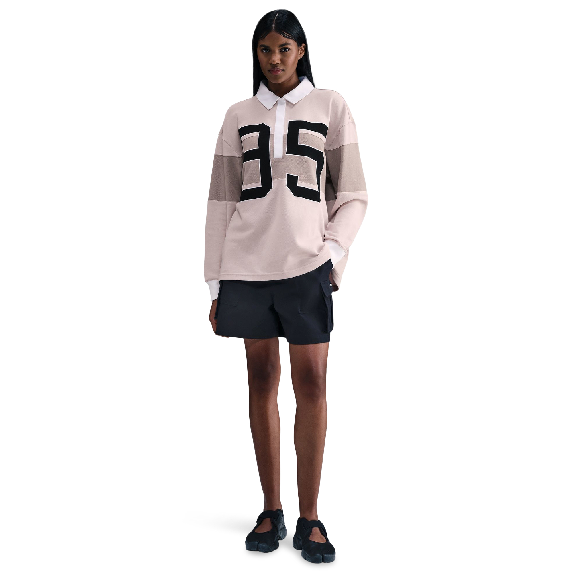 Nike NSW Street Long Sleeve GFX Polo