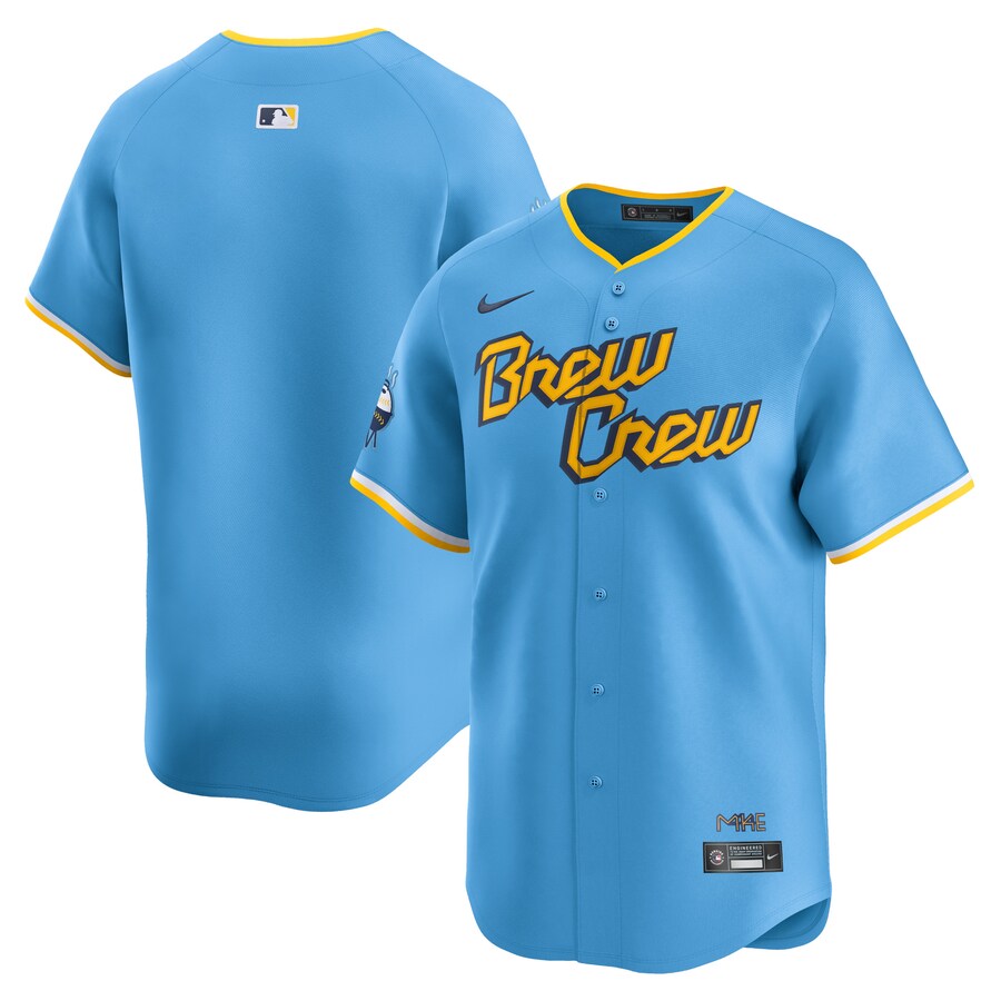 Milwaukee Brewers City Connect Limited Jersey Powder Blue