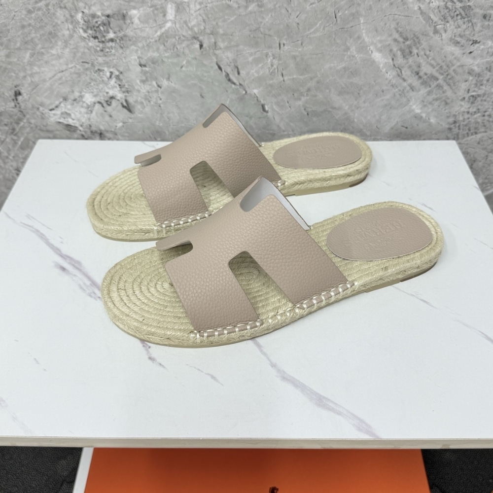 Hermes Antigua Espadrille Beige Sable H231001Zh1J440