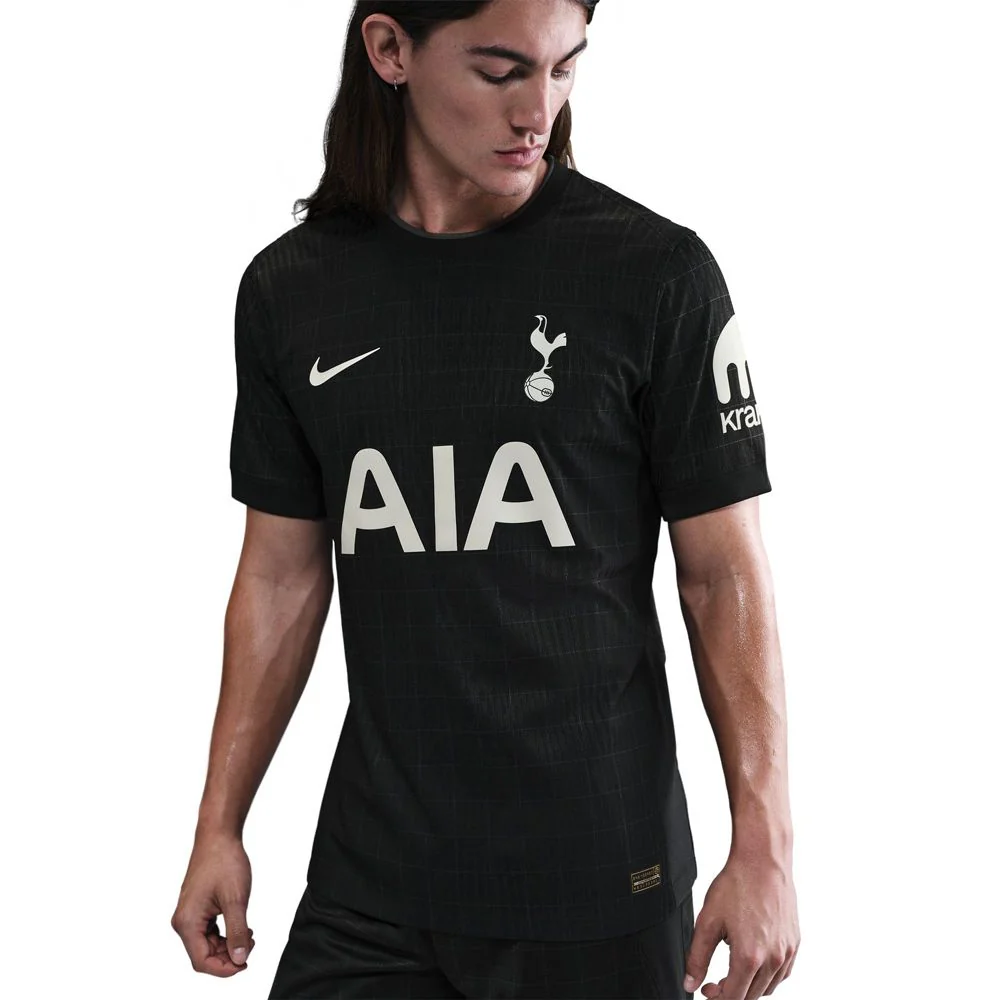 Nike Son Heung-min Tottenham Hotspur Authentic Away Jersey 25/26 w/ EPL Patch (Black/Iron)