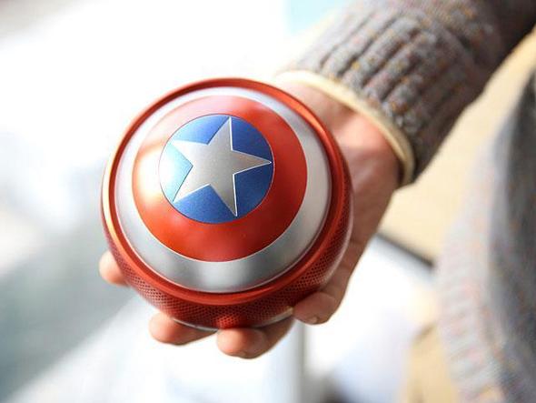 Marvel Captain America Shield Mini Bluetooth Speaker