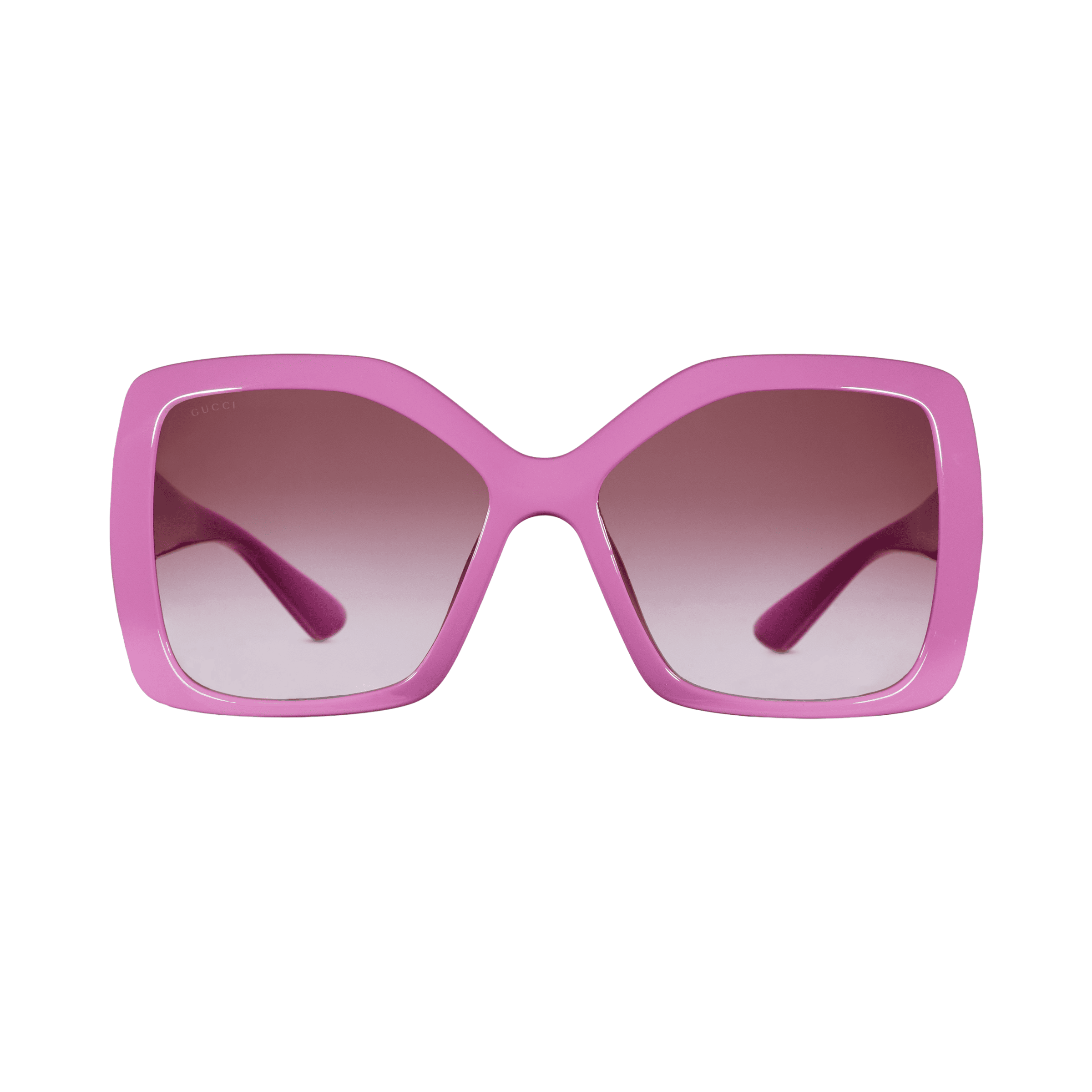 Gucci Pink Square Frame Sunglasses GG2015S
