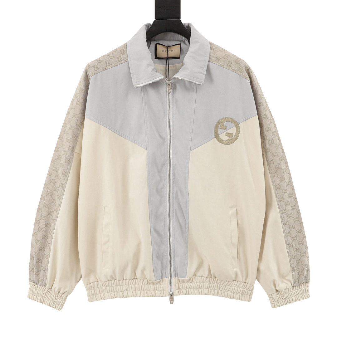 GUCCI Patchwork Monogram Jacket