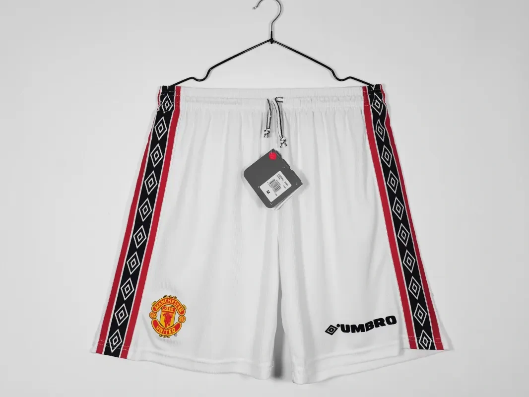 Retro 1998 shorts Manchester United home