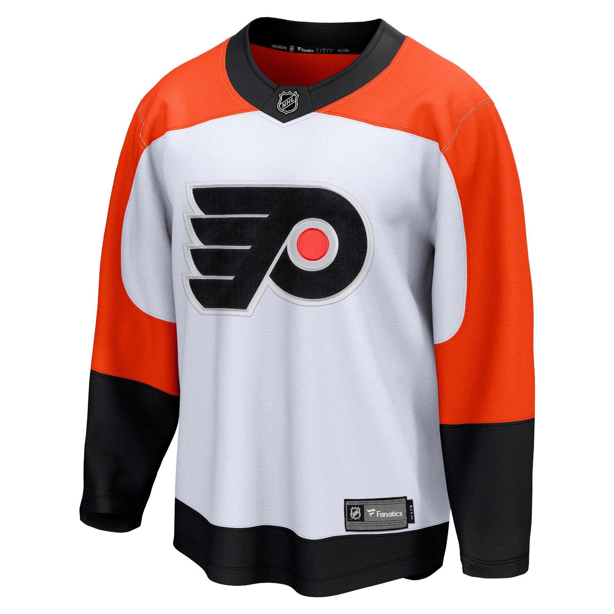 Philadelphia Flyers Fanatics Away Premier Breakaway Jersey – White