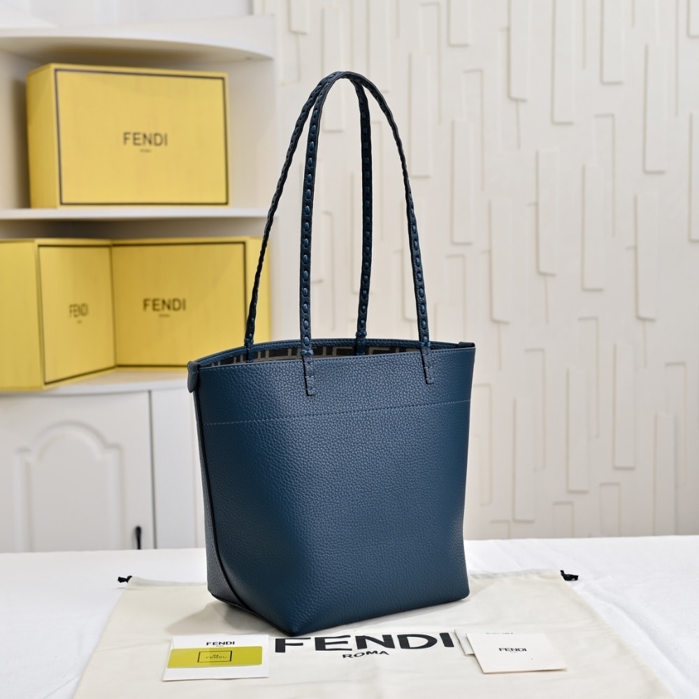 Fendi Medium Roll Blue 36Cm