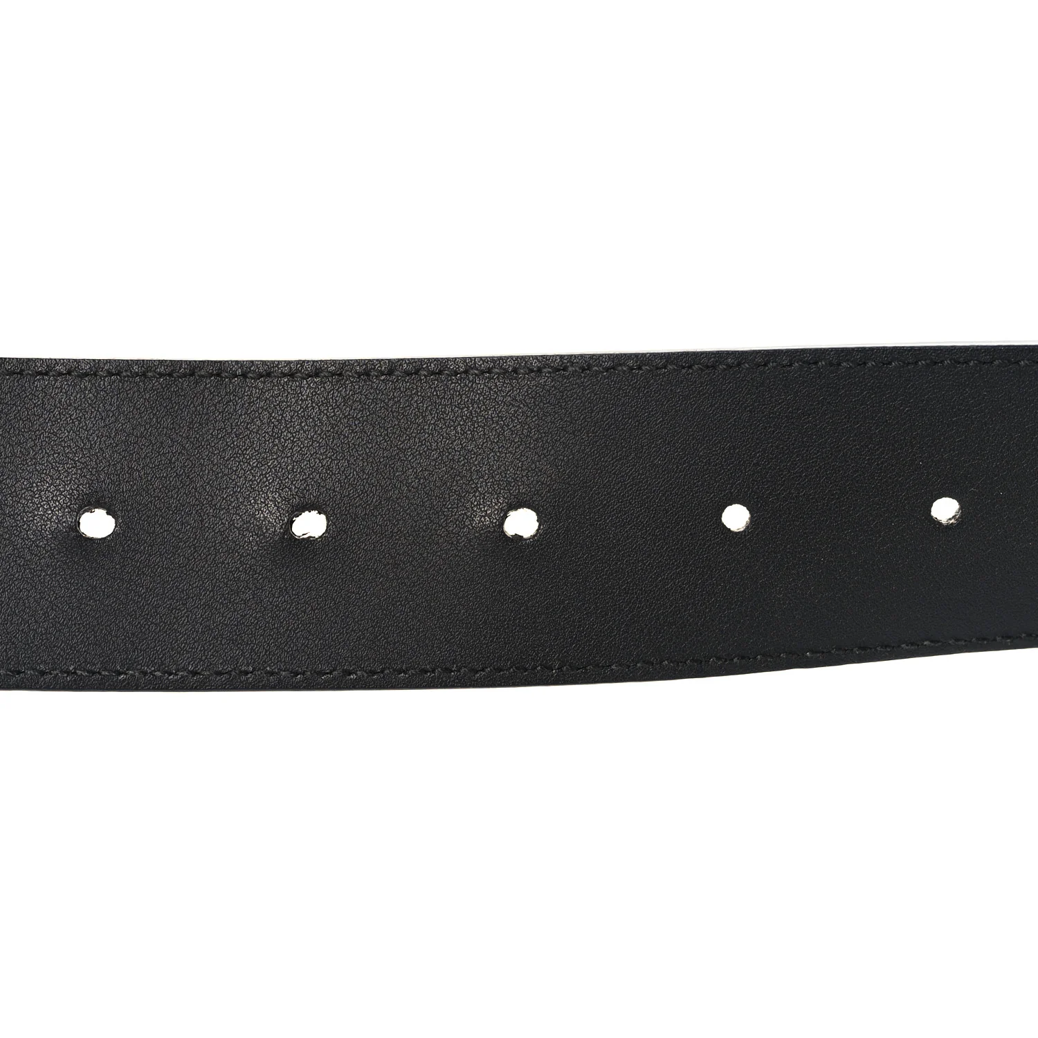 Textured Calfskin Double G 40mm Belt 95 38 Black