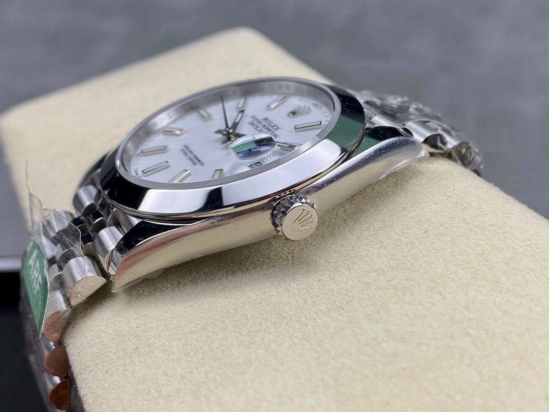 Rolex Datejust 41mm White Dial 126334 Jubilee Flutted