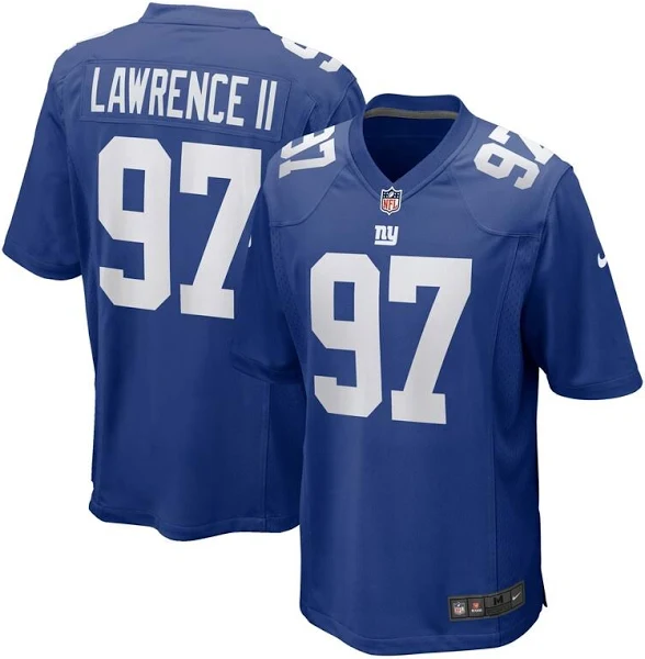 Nike Men's Dexter Lawrence II New York Giants Team Game Player Jersey
