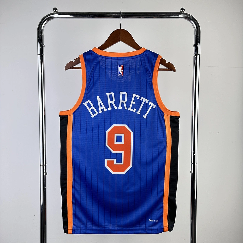 2024 New York Knicks 9 BARRET Basketball Jersey