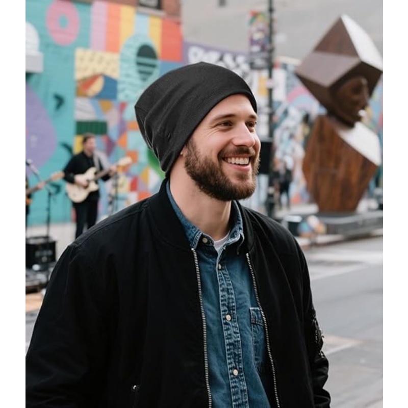 Slouchy Beanie for Women Men