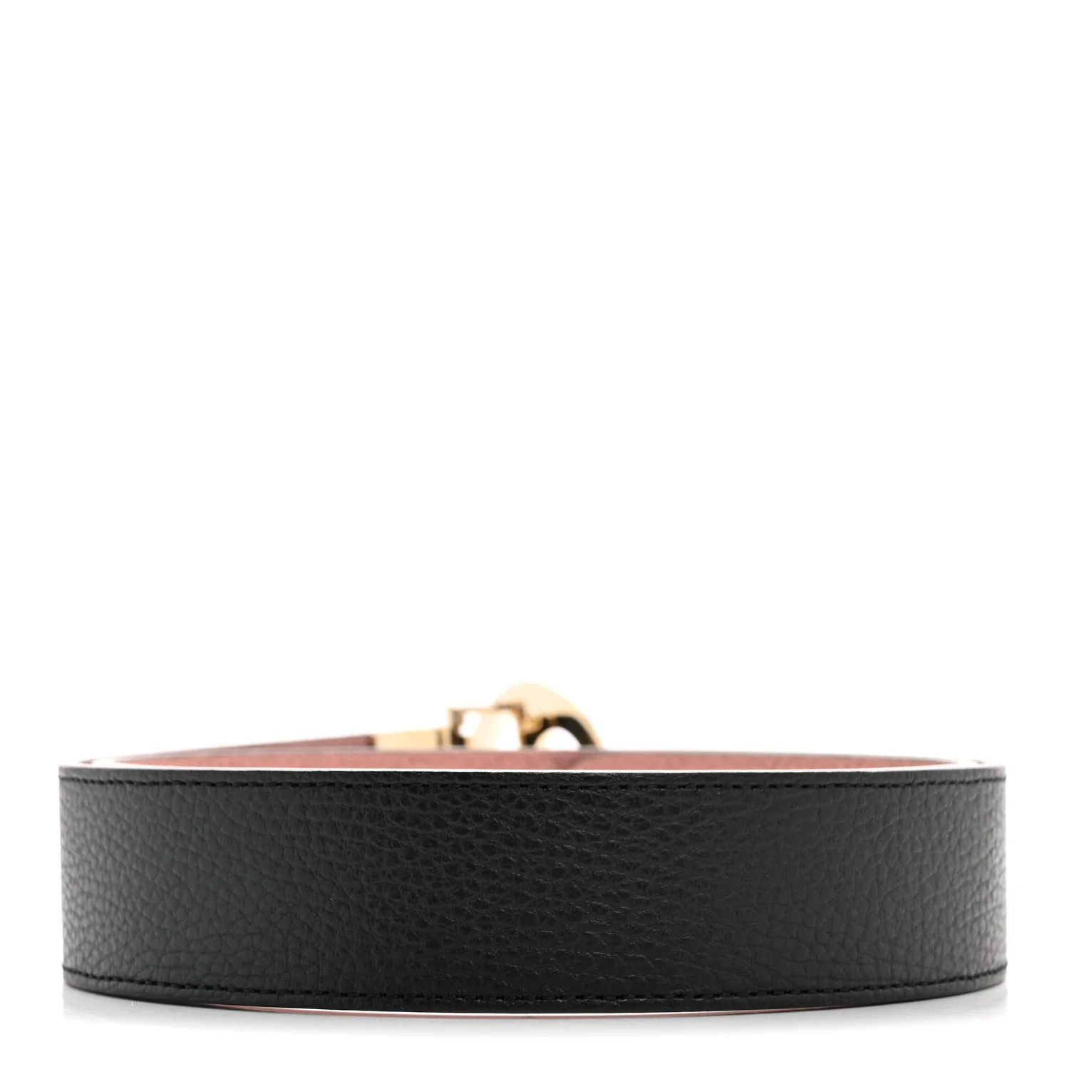 Calfskin 1973 Reversible Belt 90 36 Black Pink