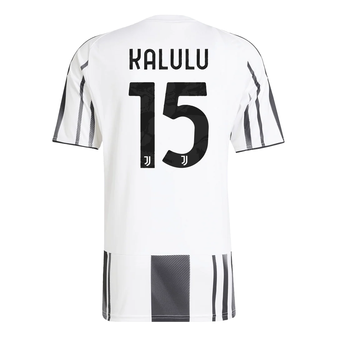 KALULU #15 Juventus Home Soccer Jersey 2025/26