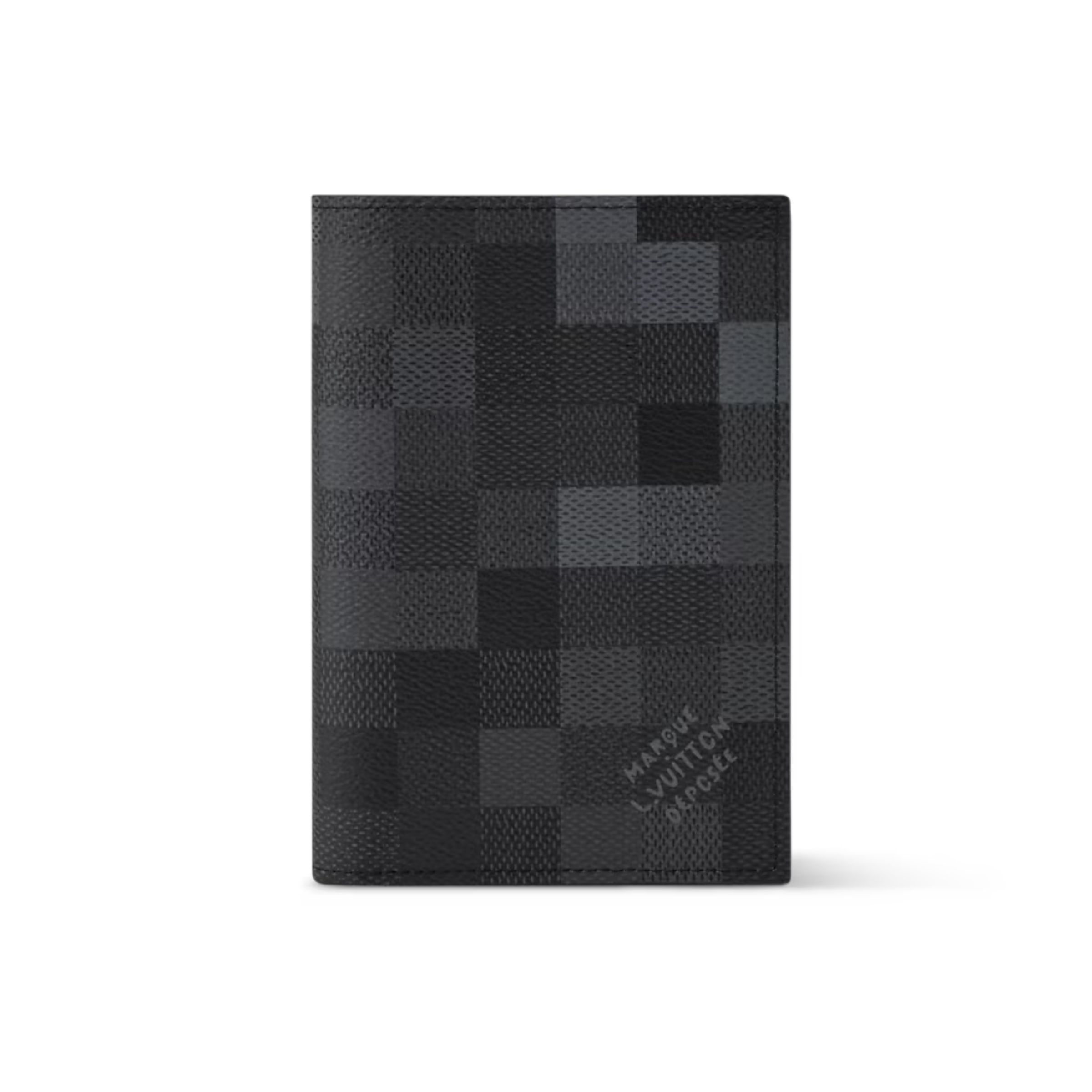 Louis Vuitton Passport Cover 10cm Black M28744