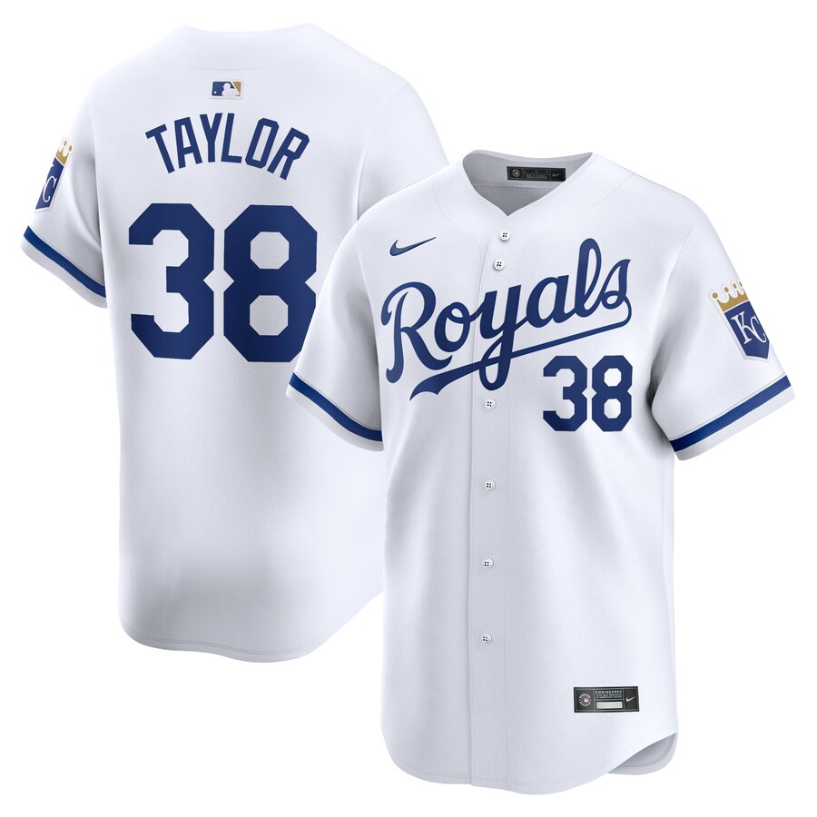 Josh Taylor Kansas City Royals Home Limited Player Jersey White