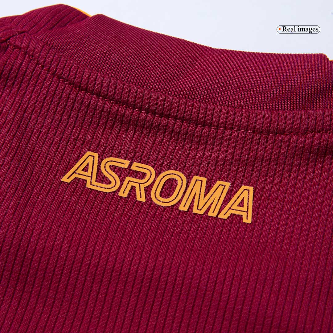 Ferguson #11 Roma Home Soccer Jersey 2025/26