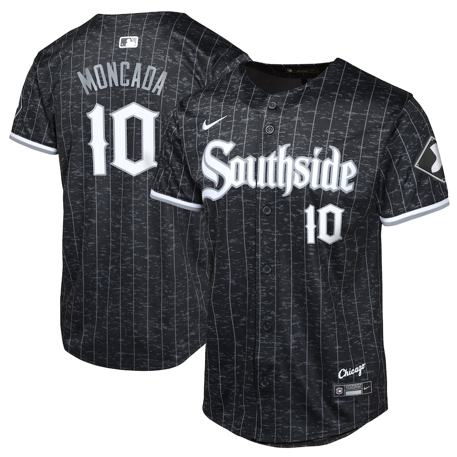 Yoan Moncada Chicago White Sox Youth City Connect Limited Player Jersey Black