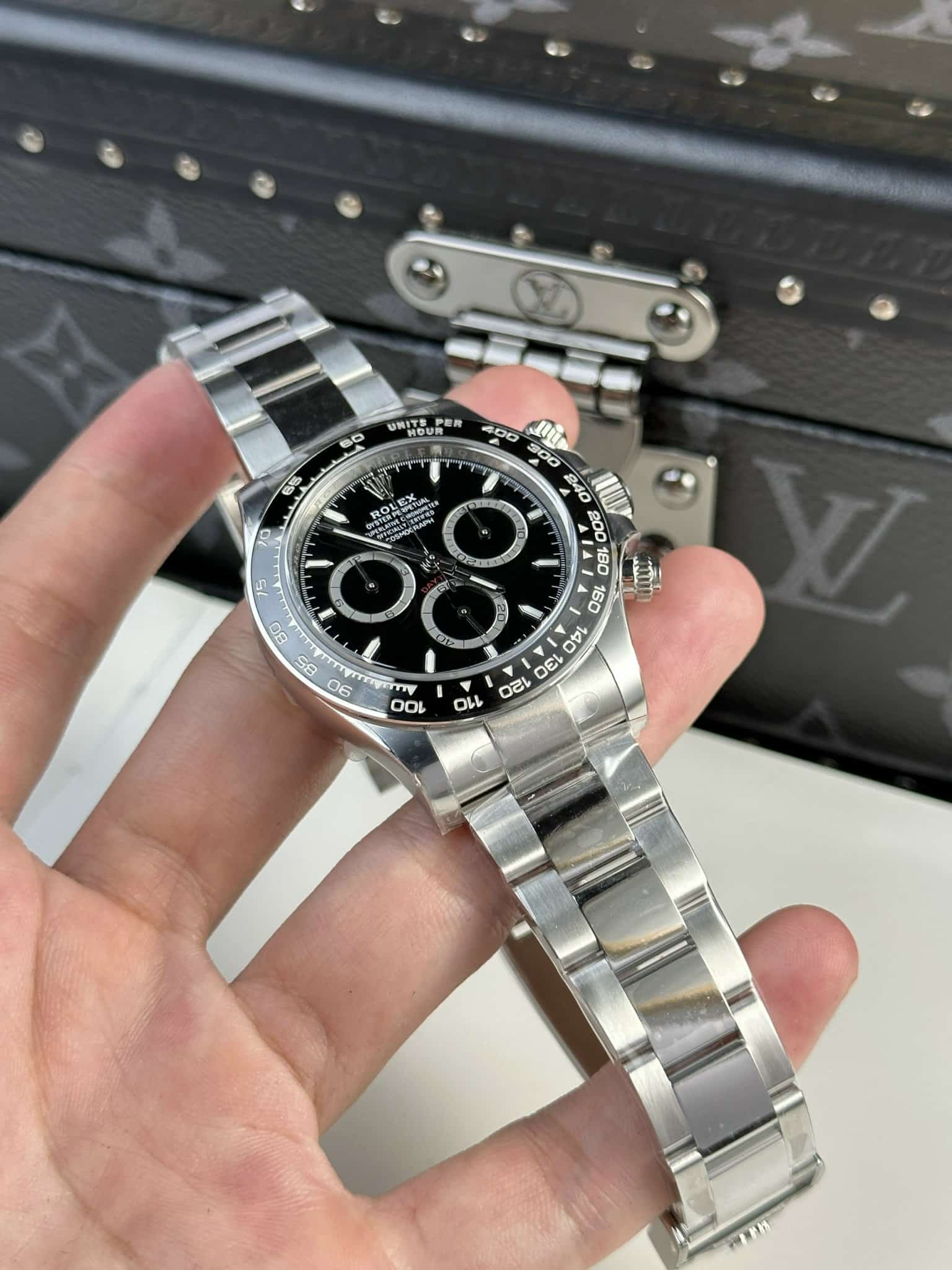 Rolex Daytona 40 mm Black Dial 126500LN “Godzilla”