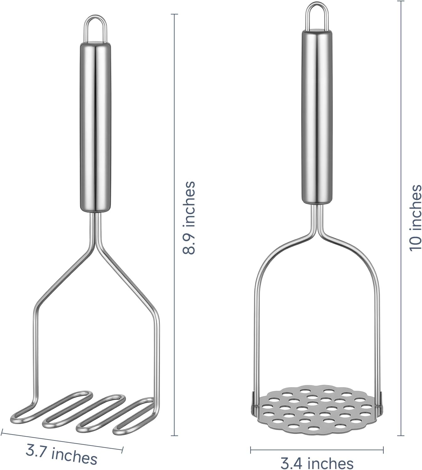 Stainless Steel Potato Smasher - Masher Kitchen Tools & Utensils