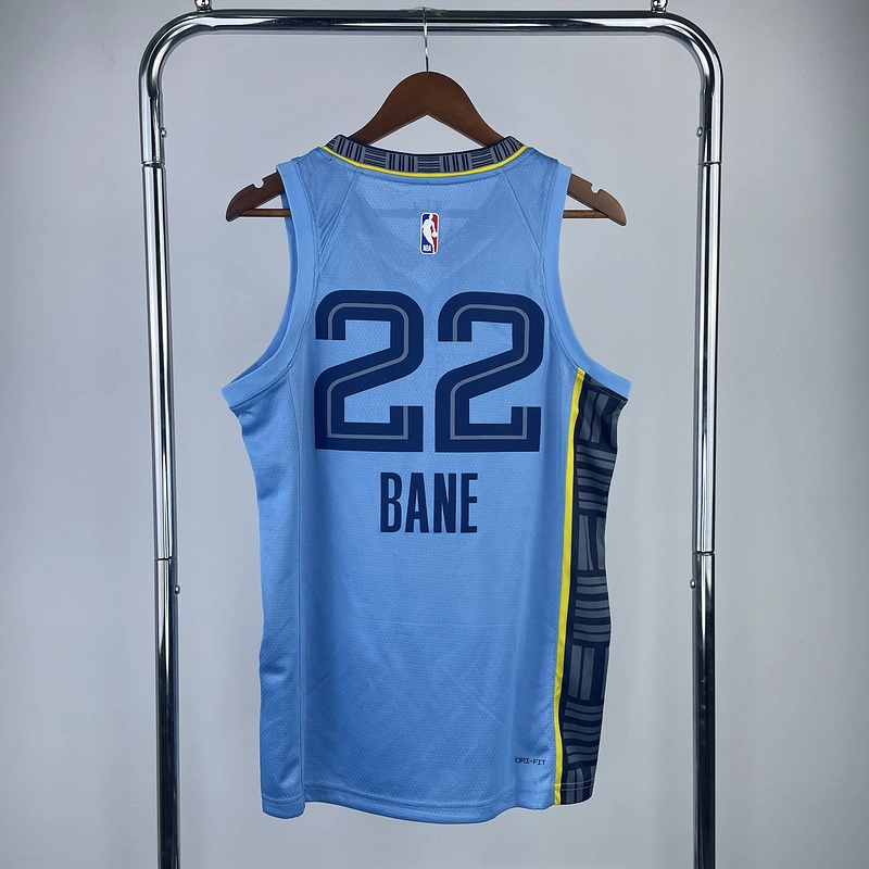 2023 NBA Memphis Grizzlies 22 BANE Basketball Jersey
