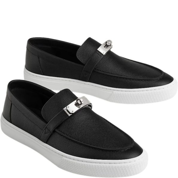 HERMES GAME SLIP-ON SNEAKER BLACK