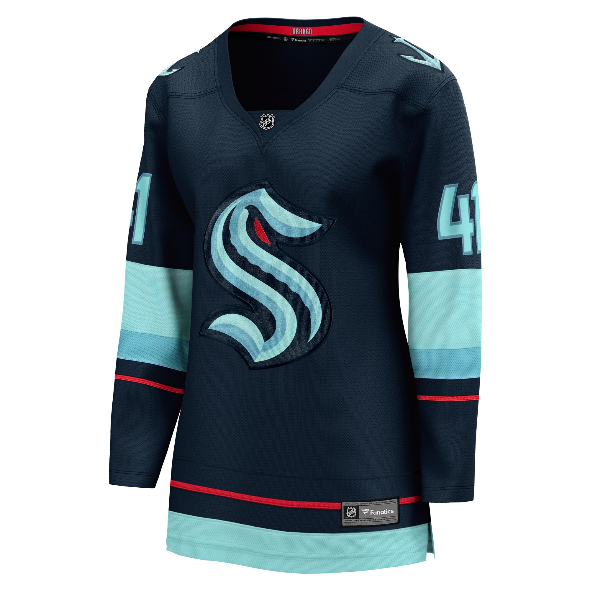Pierre-Edouard Bellemare Seattle Kraken Fanatics Women’s Home Breakaway Player Jersey – Deep Sea Blue