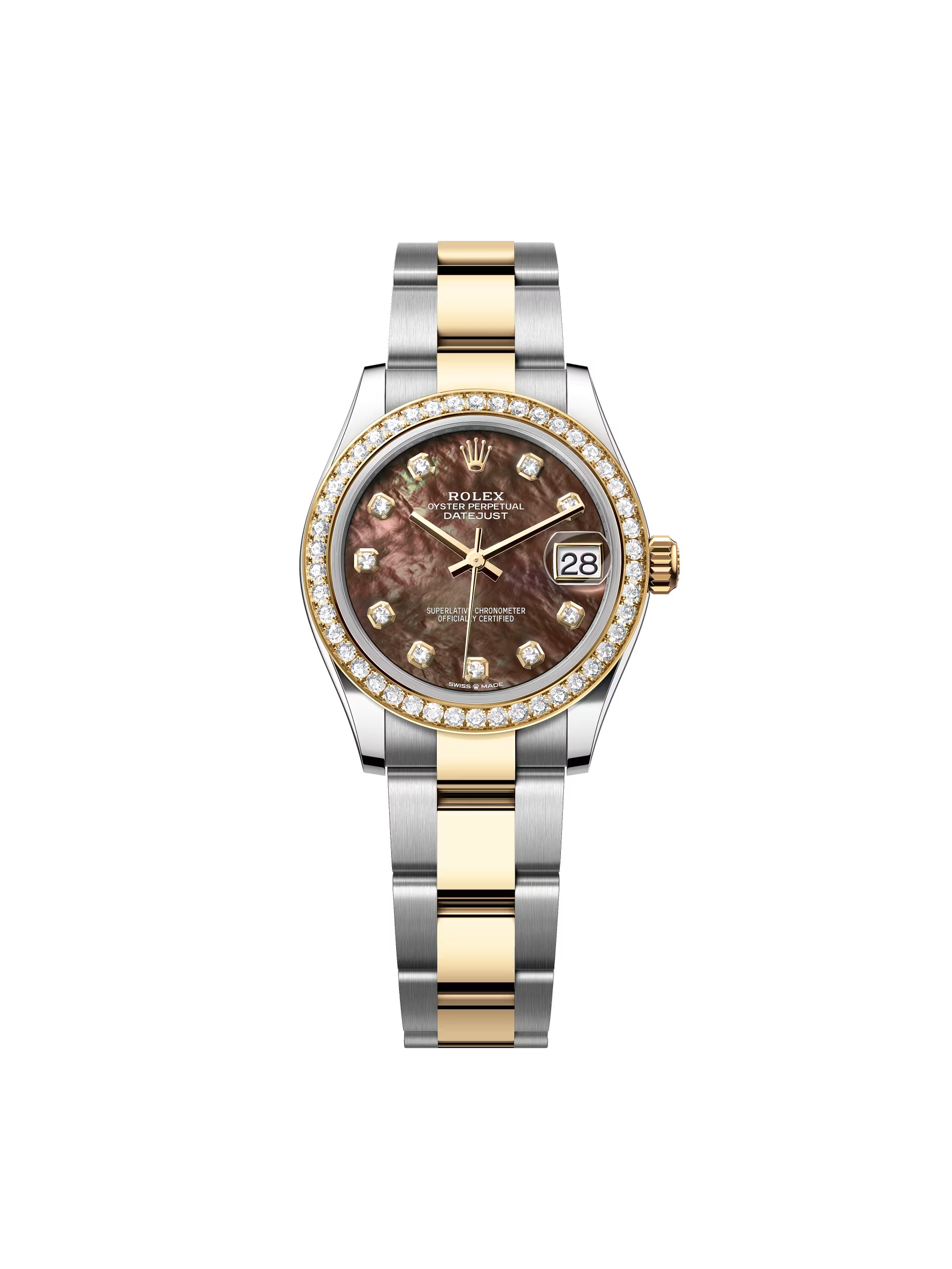 Rolex Datejust m278383-0023/0024 31mm Mother of Pearl Dial Oyster Bracelet