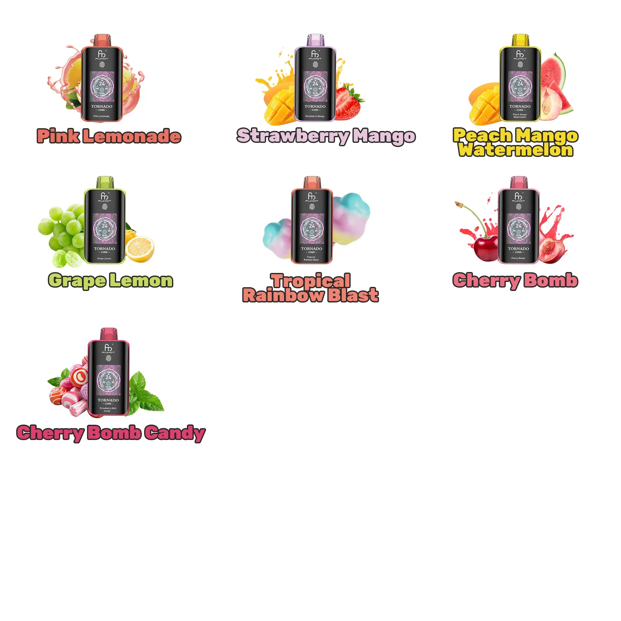 Fumot Tornado 25000 Disposable Vape - (1 Vape)