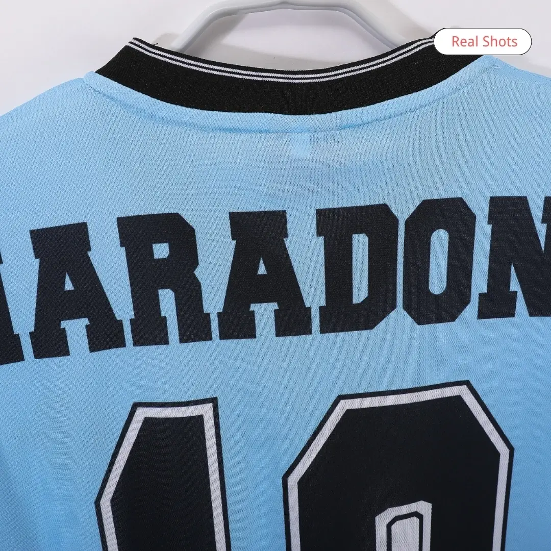 Maradona #10 Argentina 2001 Home Retro Football Jersey