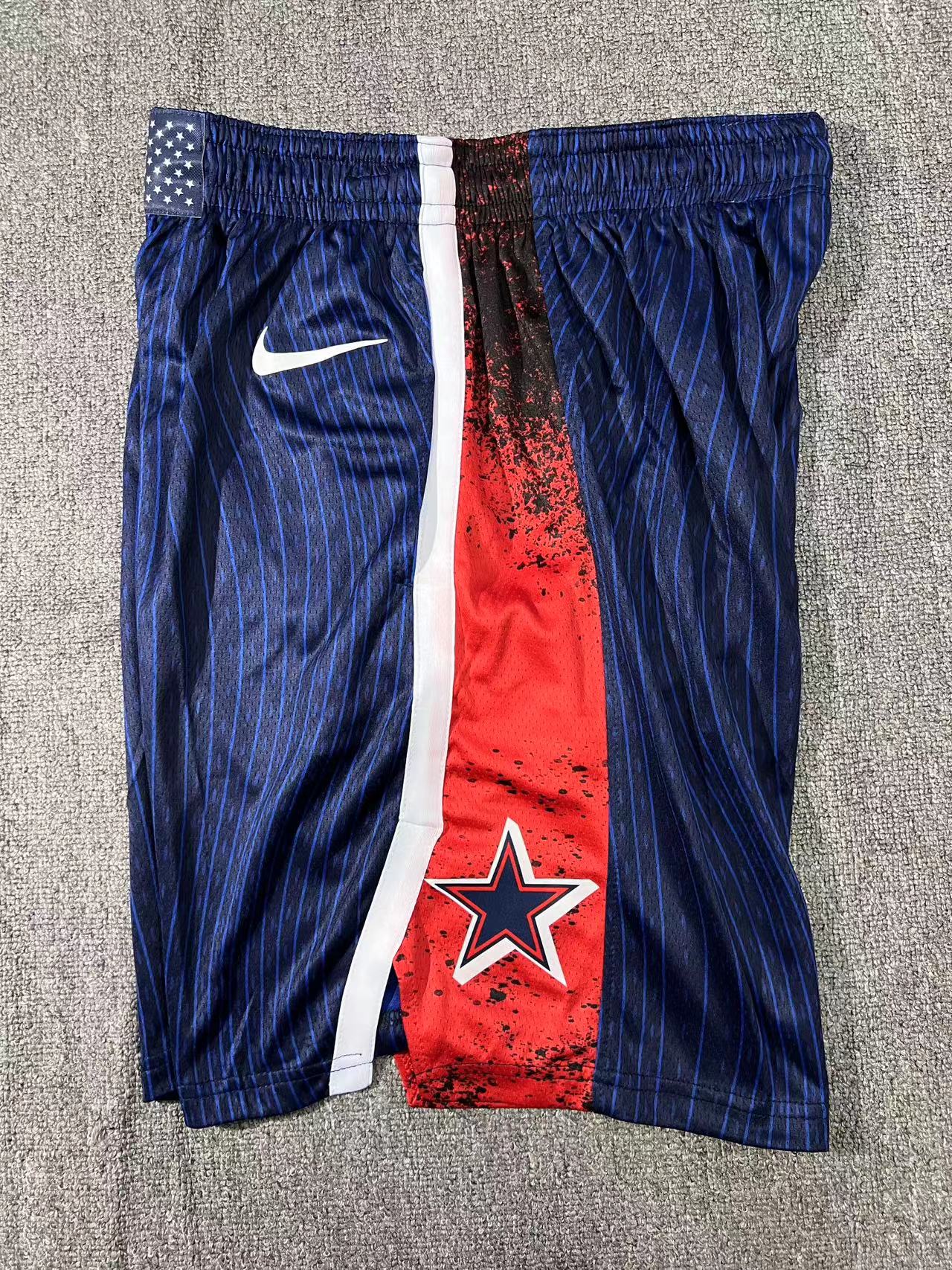 2024 Paris Olympics USA Blue Shorts
