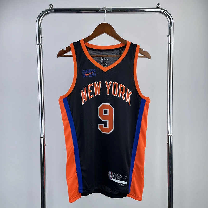 2023 New York Knicks 9 BARRETT Basketball Jersey
