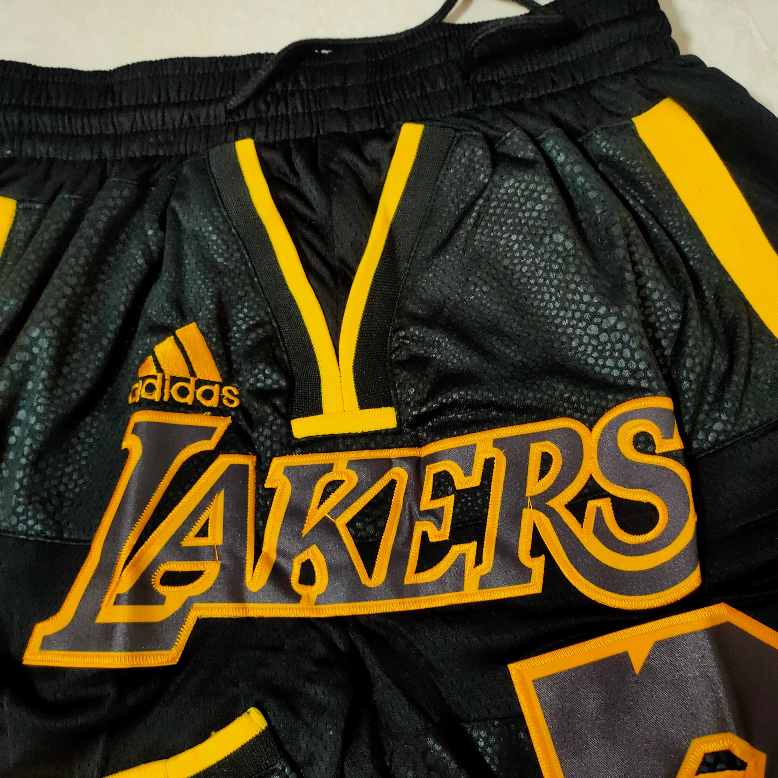 Los Angeles Lakers Kobe Bryant Black Pocket Pants