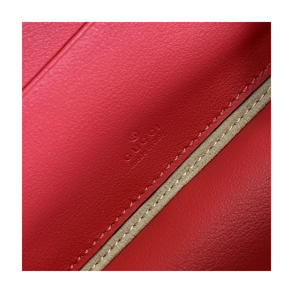 Gucci Interlocking G Mini Bag in Red Leather
