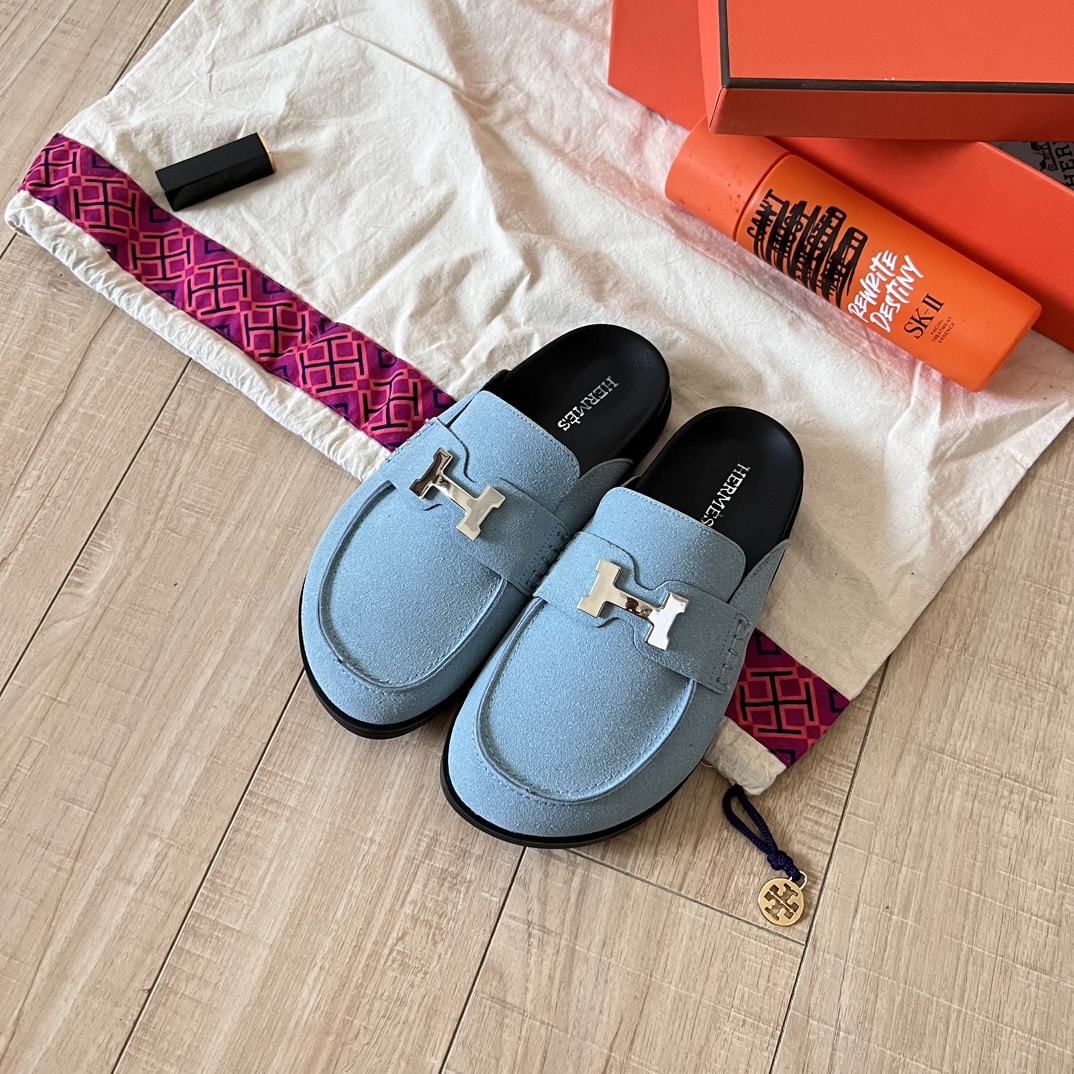 Herm?S Go Mule H Sandal In Blue