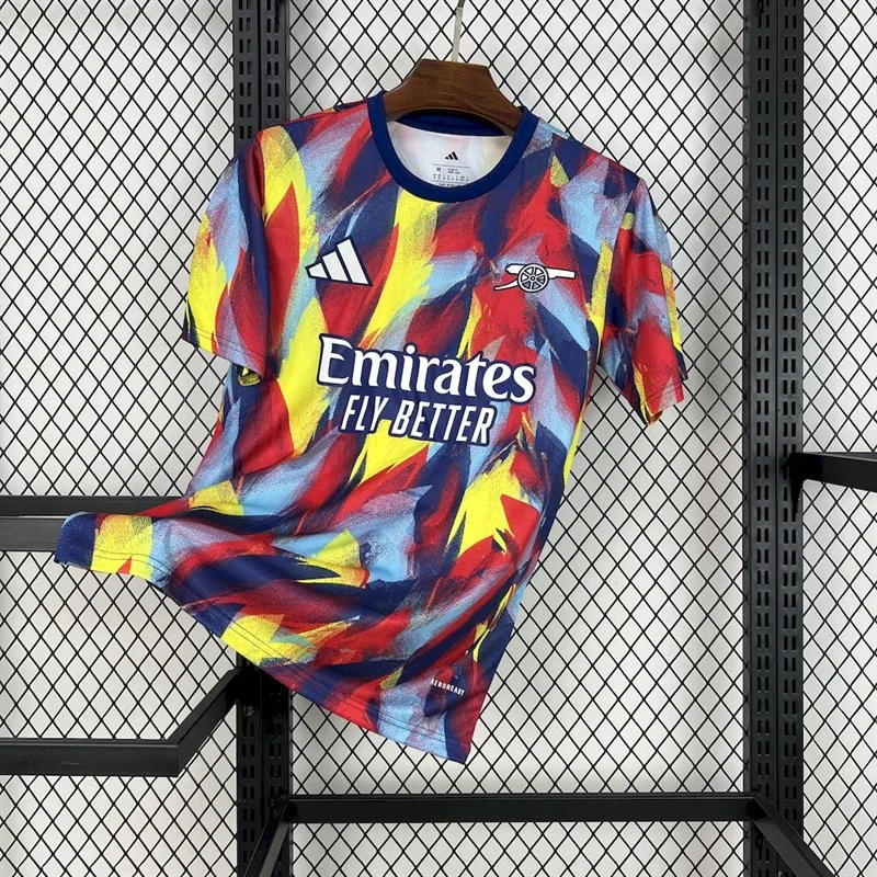 2025-26 Arsenal season colour pre-match training Football jersey