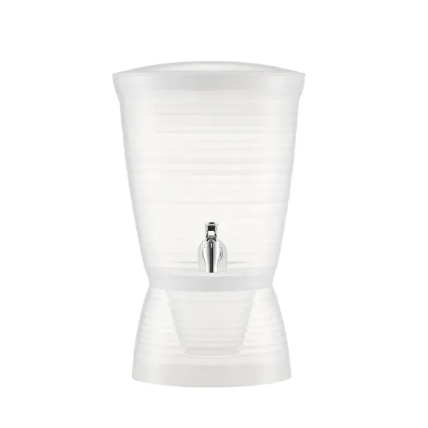 Beverage Dispenser, 2.64 Gallon Drink Dispenser for Parties, Plastic Juice Dispensers with Spigot Ice Chamber, Iced Tea Lemonade Juice Water Dispensers, for Restaurants, Hotels, Parties