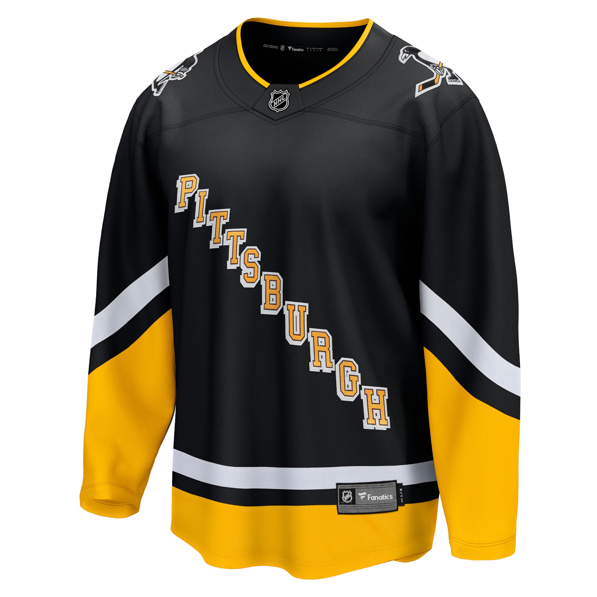 Pittsburgh Penguins Fanatics Alternate Premier Breakaway Jersey – Black
