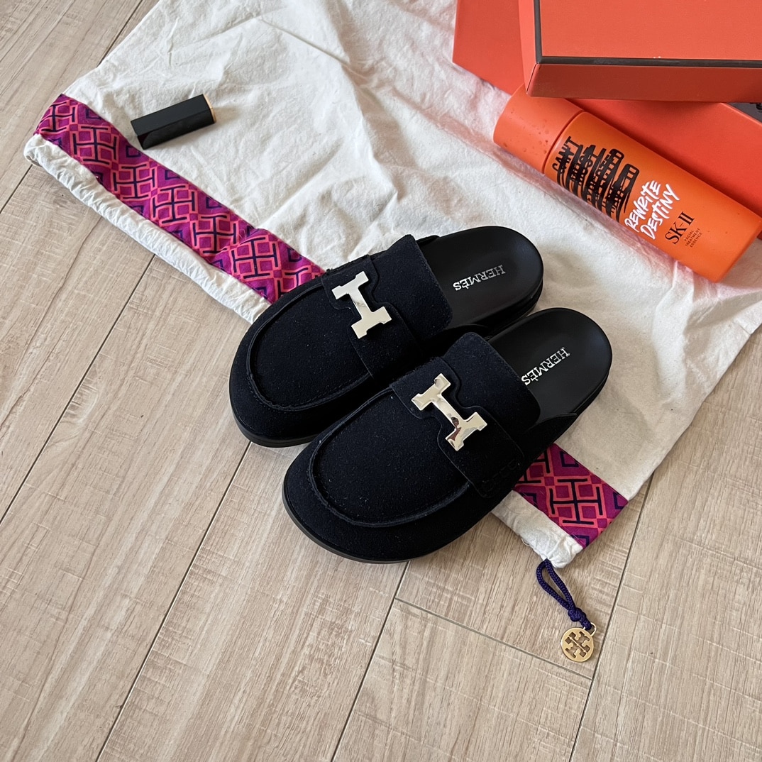 Herm?S Go Mule H Sandal In Black