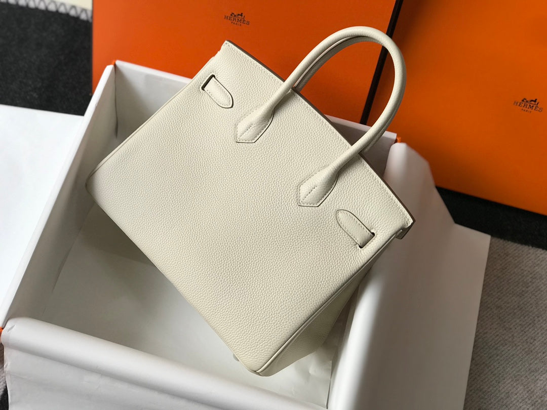 Hermes Birkin 35Cm Bag Ivory Togo Gold Hardware